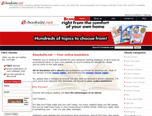 Tablet Screenshot of e-booksite.net